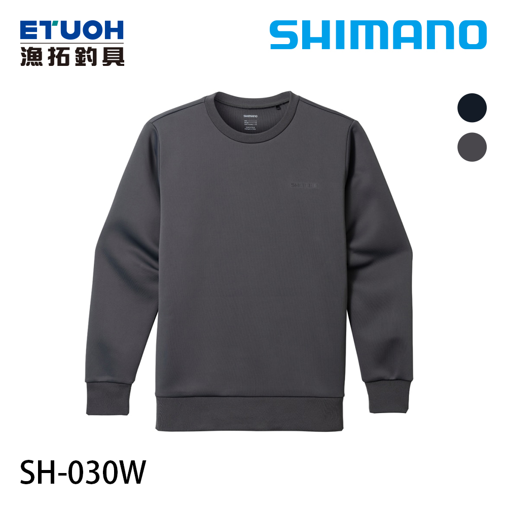 SHIMANO  SH-030W 炭黑 [長袖上衣]